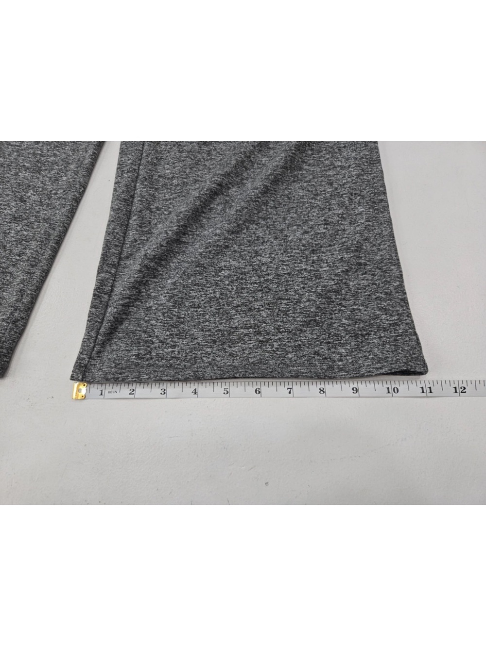 VUORI Halo Wide Leg Pant Dreamknit 31" Gray Black Heathered Size M Womens - Picture 13 of 13
